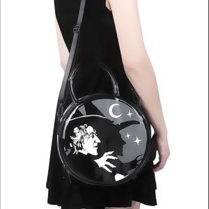 Killstar she's a witch vinyl pvc shiny bag nwt